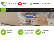 Tablet Screenshot of etnoka.fr